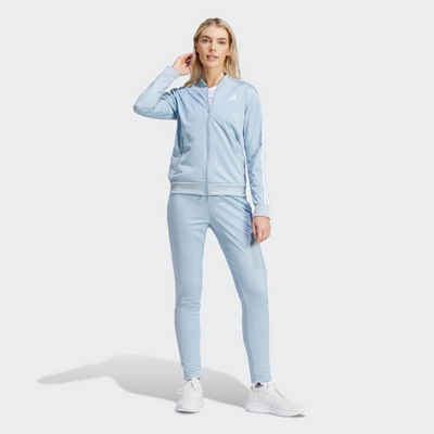 adidas jogginganzug damen grau blau|Blaue Trainingsanzüge .